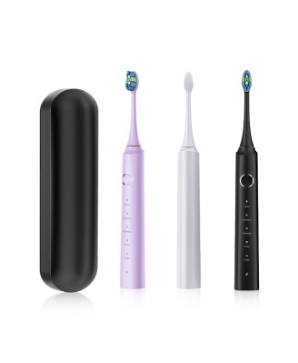 Travel Smart Sonic Toothbrush 5 Modes Rechargeable Ultrasonic Electric Toothbrush Teeth Whitening Travel Smart Sonic Toothbrush 5 Modes Rechargeable Ultrasonic Electric Toothbrush Teeth Whitening