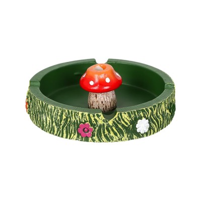 Creative Handmade Mushroom-Shaped Resin Ashtray Creative Handmade Mushroom-Shaped Resin Ashtray