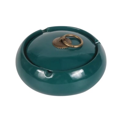 Portable Round Ceramic Ashtray Portable Round Ceramic Ashtray
