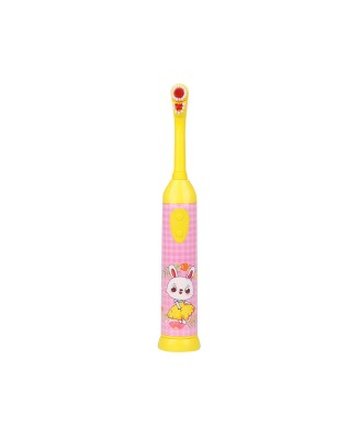 IPX4 Rotary Whitening Slim Handle Electric Toothbrush for Kids Cartoon Decorated Polished Soft Bristle IPX4 Rotary Whitening Slim Handle Electric Toothbrush for Kids Cartoon Decorated Polished Soft Bristle