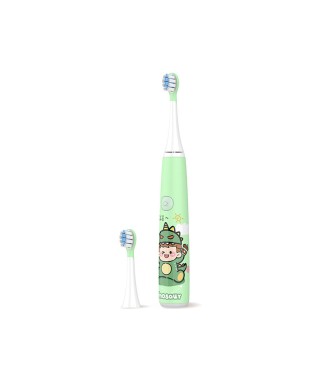 Children IPX7 Waterproof Electric Toothbrush Rechargeable Soft Bristle Sonic Vibration