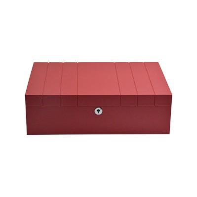 Wooden Cigar Humidor Box with Digital Hygrometer and Removable Tray Wooden Cigar Humidor Box with Digital Hygrometer and Removable Tray