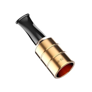 Aluminum Metal Cigar Mouthpiece Single Gift Box Set Fits 38-58 Ring Gauge