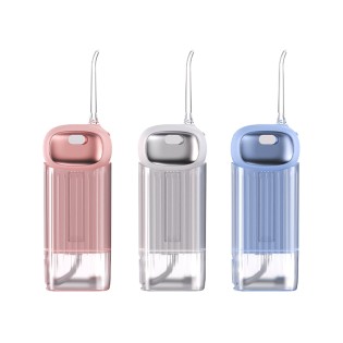 Travel Handheld Portable Oral Irrigator Electric Dental Water Flosser 180ml with 4 Nozzles