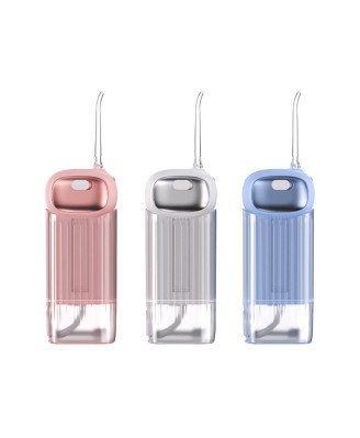 Travel Handheld Portable Oral Irrigator Electric Dental Water Flosser 180ml with 4 Nozzles Travel Handheld Portable Oral Irrigator Electric Dental Water Flosser 180ml with 4 Nozzles