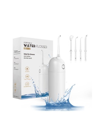 Cordless Mini Water Flosser Irrigator Portable Oral Care Multi-Nozzle Waterproof Cordless Mini Water Flosser Irrigator Portable Oral Care Multi-Nozzle Waterproof