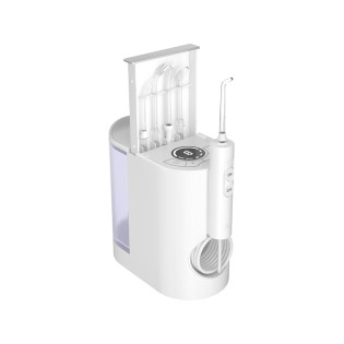 Family Desktop Water Flosser 550ml Tank 5 Modes × 9 Intensities - Pulses/min Kids Mode IPX7 Oral Irrigator